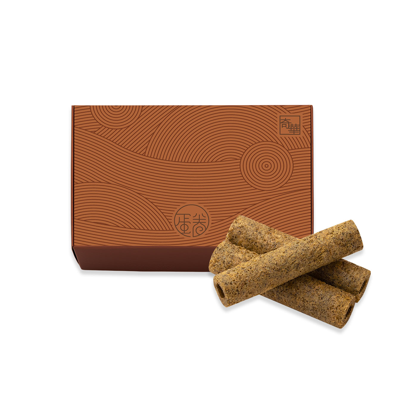 乌龙茶蜂巢蛋卷礼盒（72g）