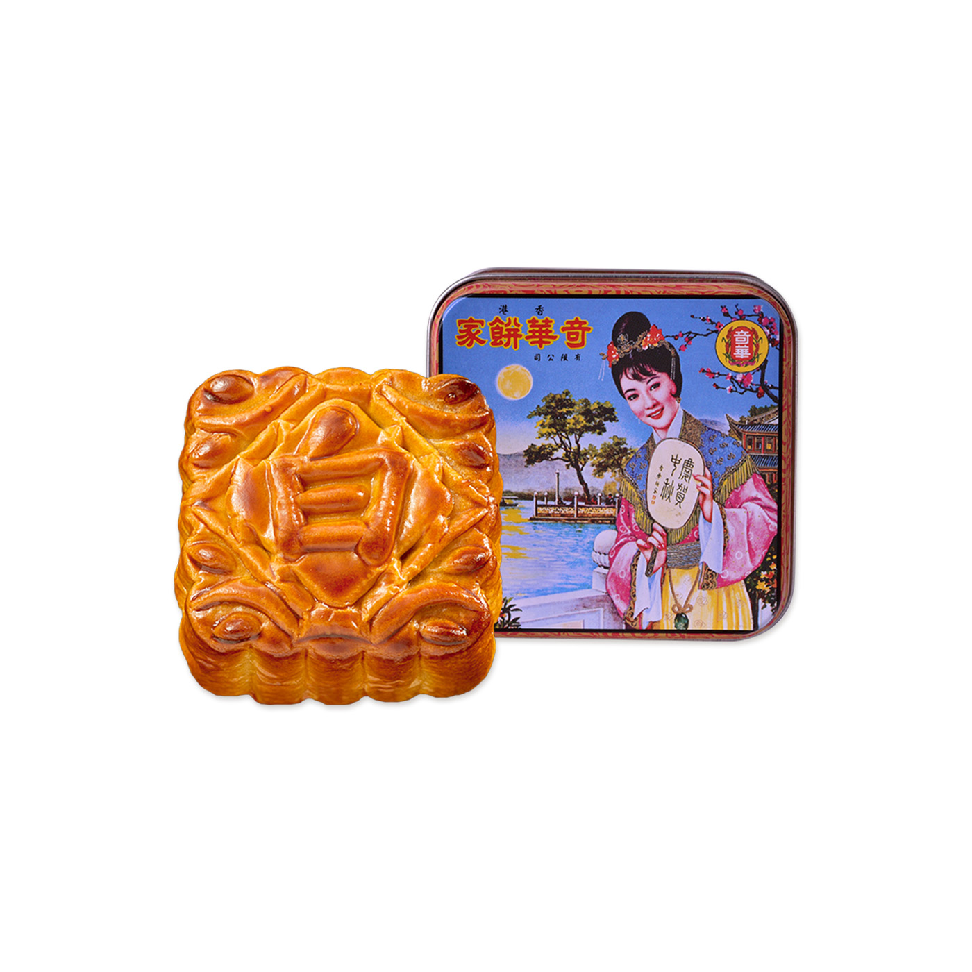 迷你蛋黄白莲蓉月饼（1粒装）